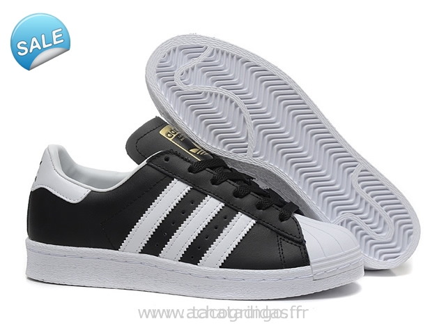 adidas superstar femme noir et blanc